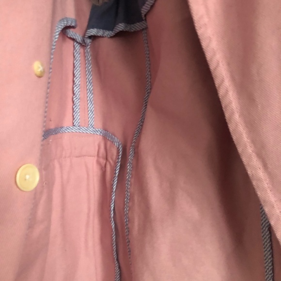 NWT JCrew Pink Pea Coat in heavyweight cotton twill Sz 00P - Picture 10 of 10